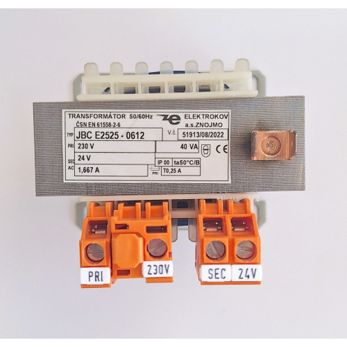 Transformer 40VA-230V/24V for Copeland ZXLE (3236106)