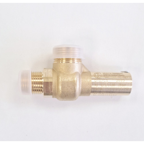 Nuova General Pressure Relief Valve D10/C (1/2" inlet x 3/4"G outlet) Refrigerant28Bar, Includes UKCA + CE IV Declaration of Conformity