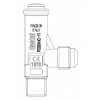 Castel Pressure Relief Valve 3060/45C440, 44 Bar (1/2" NPT Inlet x 5/8" SAE Outlet)