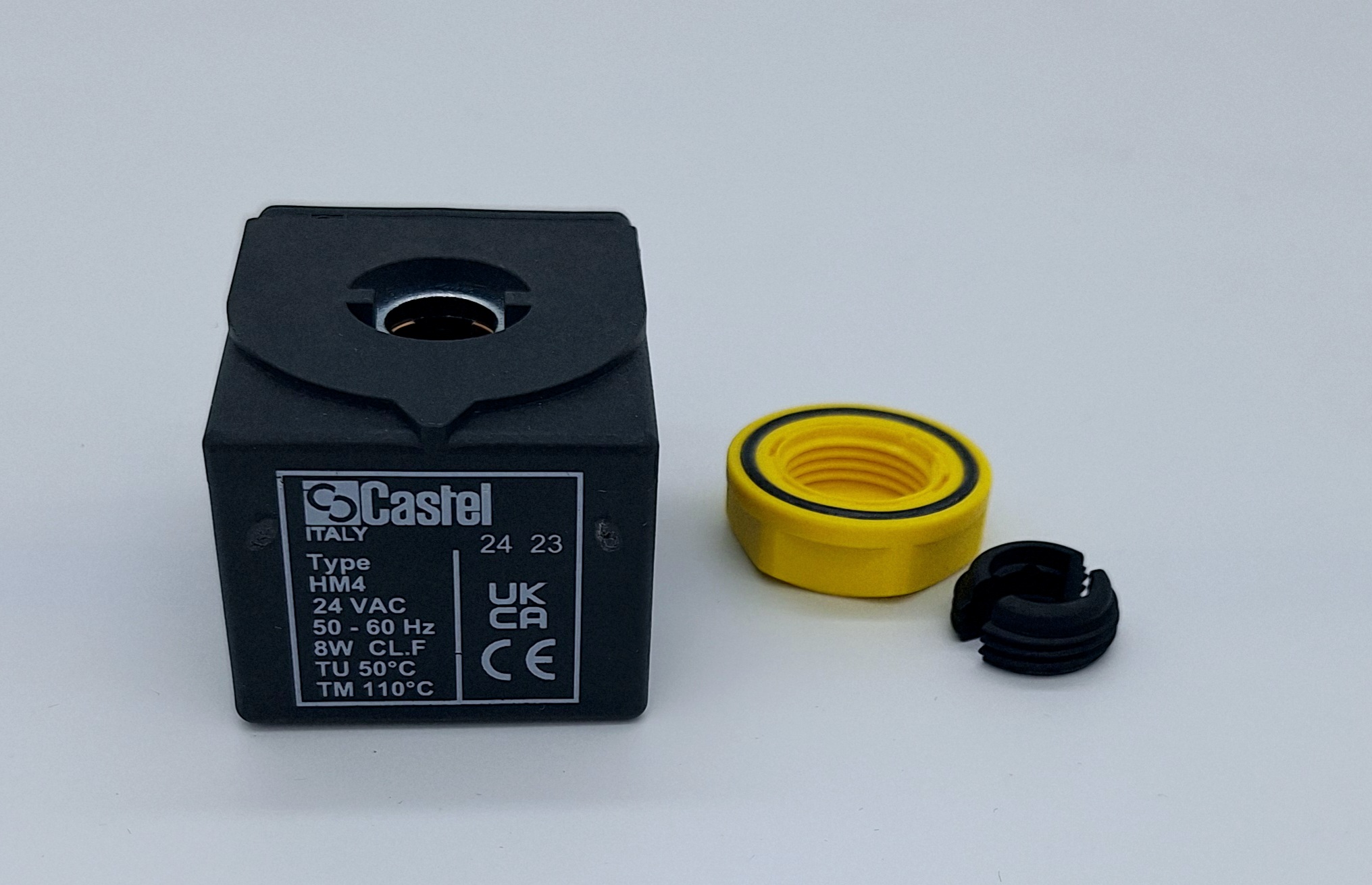 Castel 9100/RA6 Type HM2 Solenoid Valve Coil 220V 8W TU50℃ New✦KD